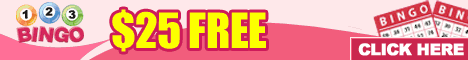 Play online bingo at 123 Bingo today